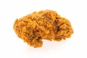 Free photo fries chicken isolated