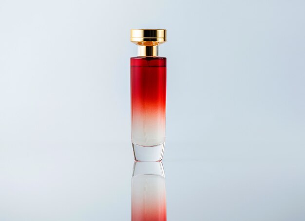 Download Free Photo A Front View Black Fragrance Bottle With Yellow Design Isolated On The White Wall Yellowimages Mockups