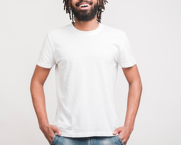 Free Photo front view man in casual clothes