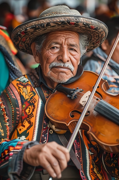 Foto gratuita uomo di vista frontale che celebra la settimana santa