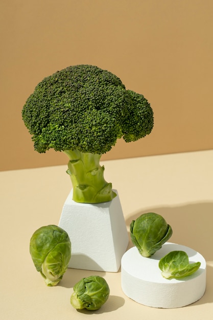 Бесплатное фото Вид спереди овощей