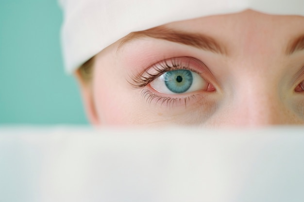 Free photo front view woman working as a nurse