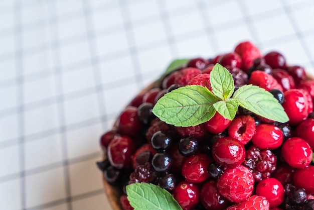 frozen mixed berry