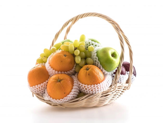 Fruits in a basket