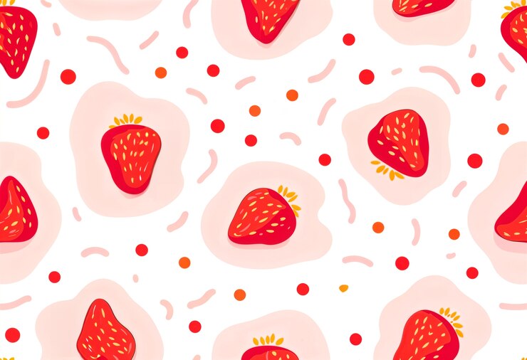 Free Photo fruity pattern illustration