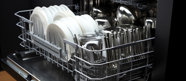 Free photo full dishwasher ai generated image