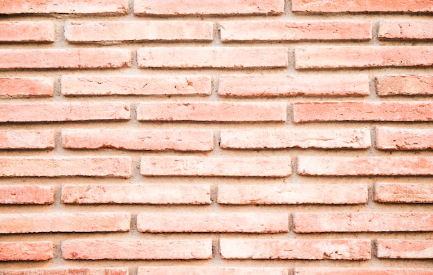 Full frame of red brick wall