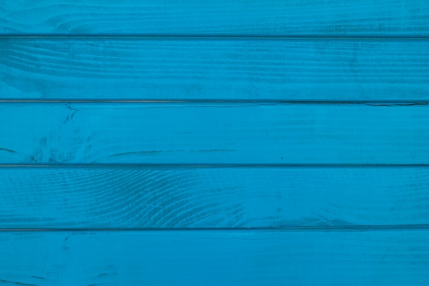 Free photo full frame shot of a blue wooden plank