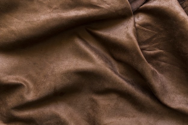 Full frame shot of brown drape background