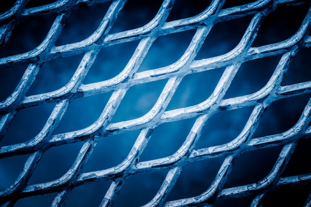 Free photo full frame shot of mesh wire fence