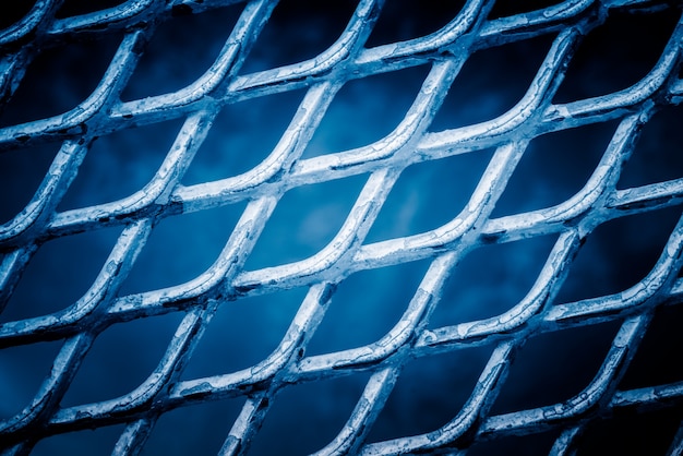 full frame shot of mesh wire fence