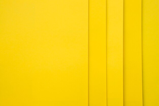 Full frame shot of yellow cardboard papers