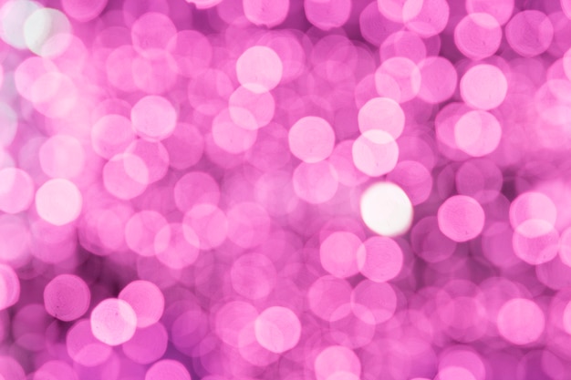 Full frame view of pink bokeh background