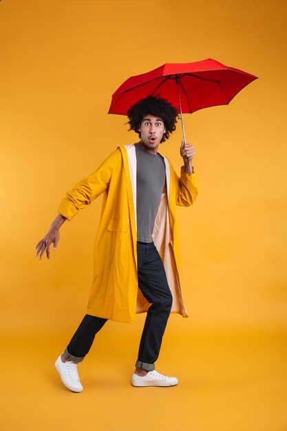 Full length portrait of a young african man