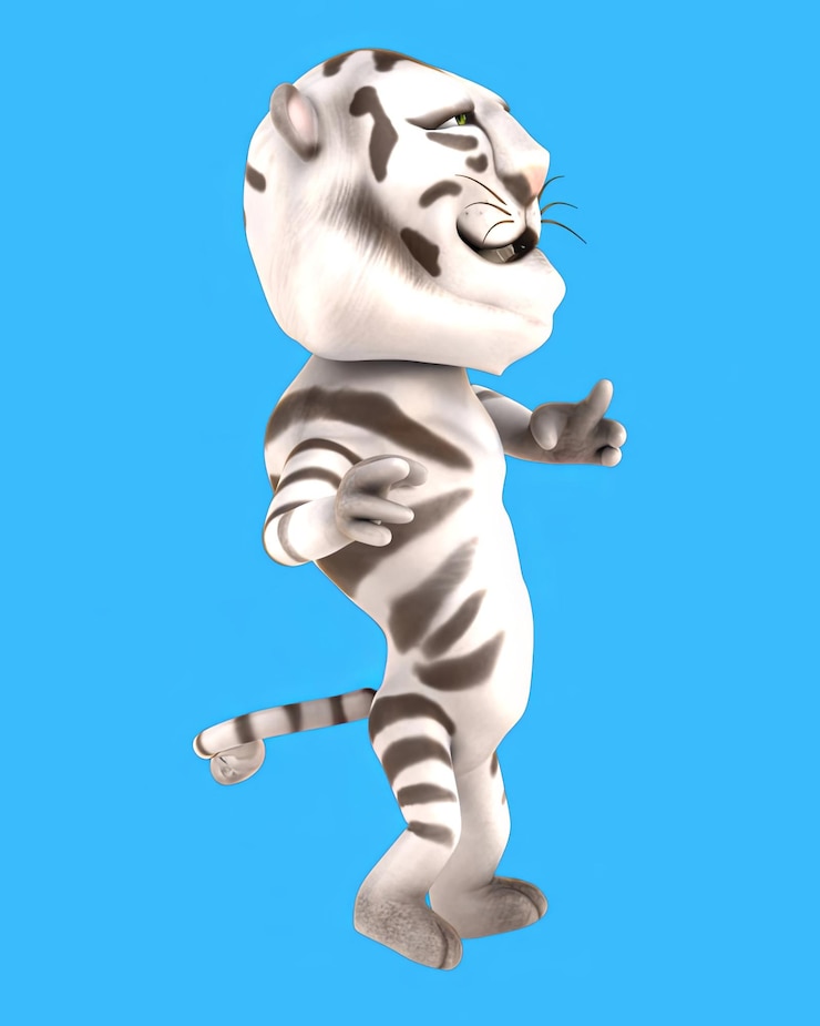 無料Photo 3dアニメ タイガーダンス