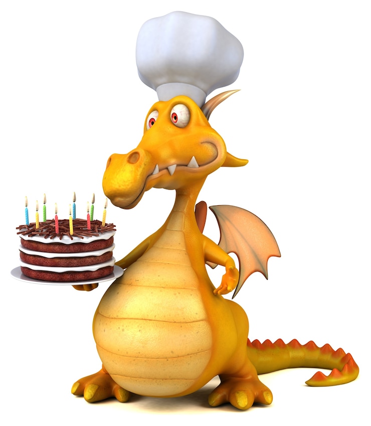 Free Photo fun dragon 3d illustration