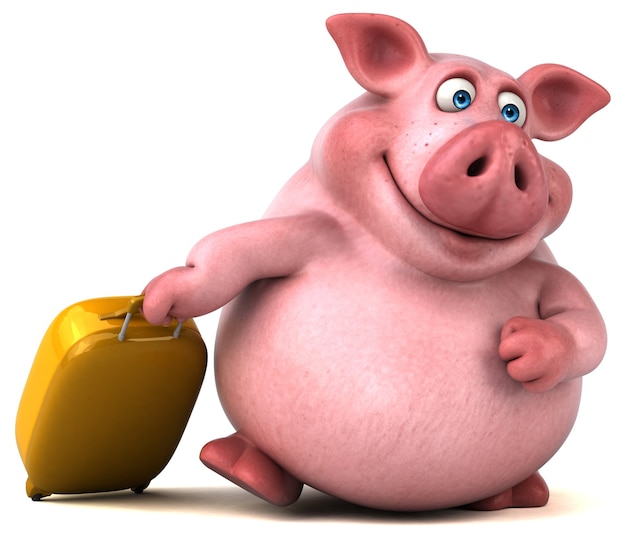 premium-photo-fun-pig-illustration