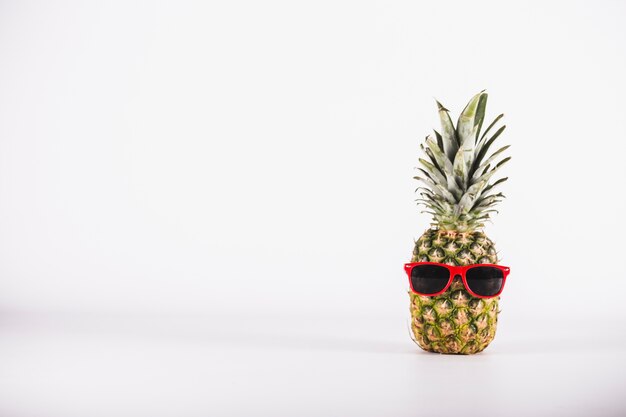 fun pinapple and copy space