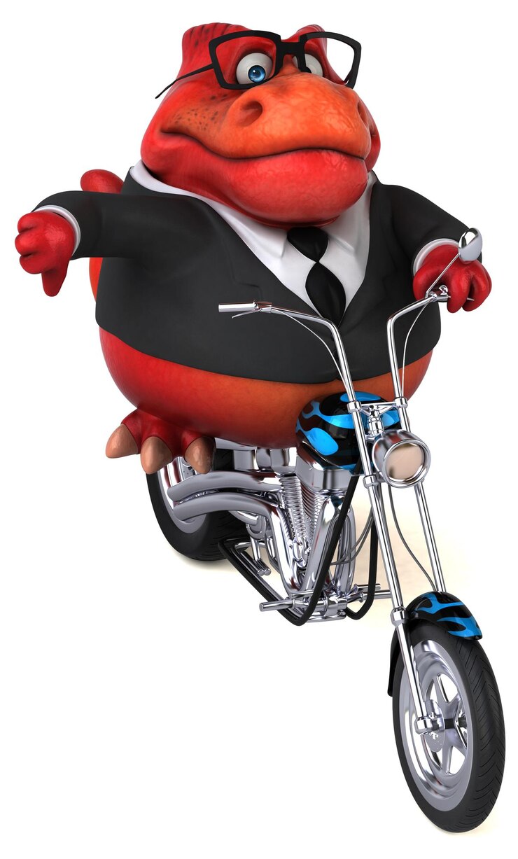 Free Photo fun trex 3d illustration