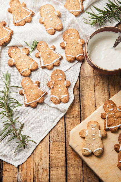 The funny homemade sugar cookie