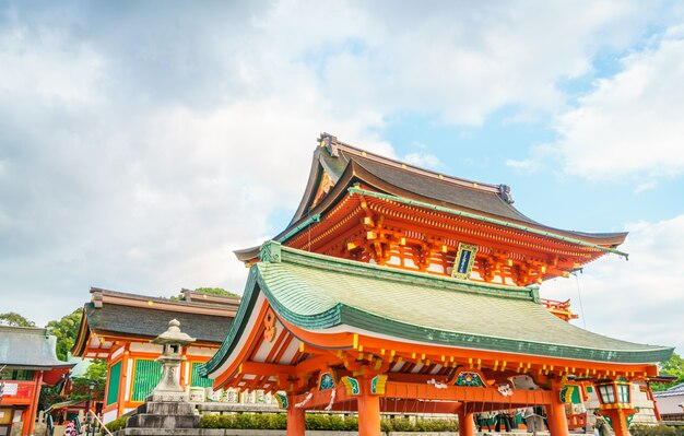 Fushimiinari Тайша ShrineTemple в Киото, Япония