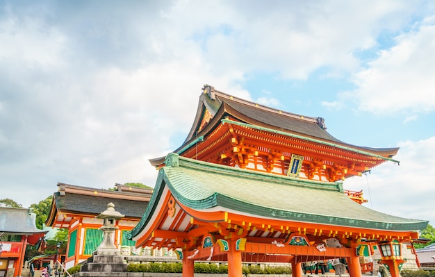 Fushimiinari Тайша ShrineTemple в Киото, Япония