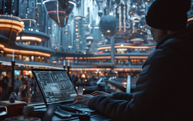 futurism perspective of digital nomads lifestyle