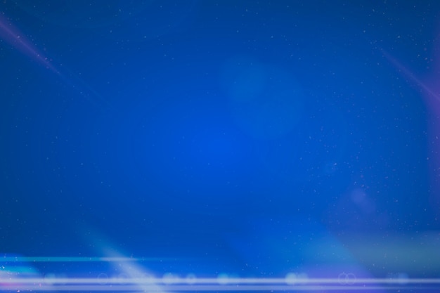 Free photo futuristic anamorphic lens flare on deep blue background