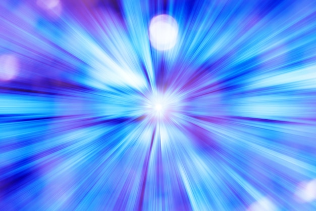 Futuristic blue light background