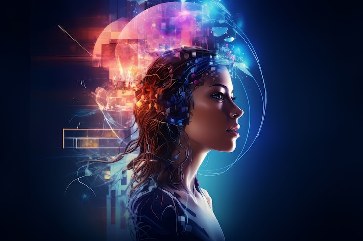 Free Photo futuristic business scene with ultra modern ambiance