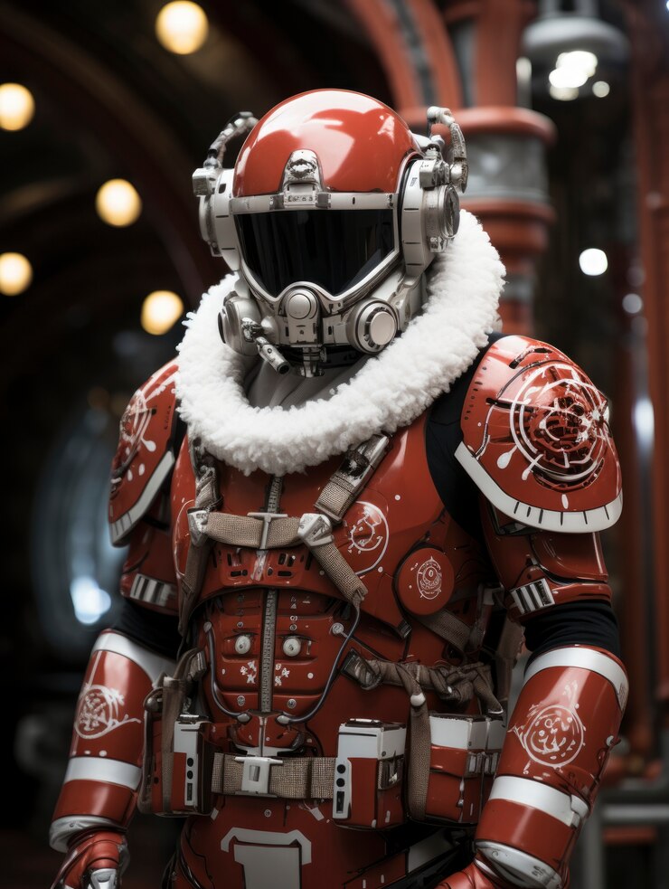 Free Photo futuristic  christmas celebration concept