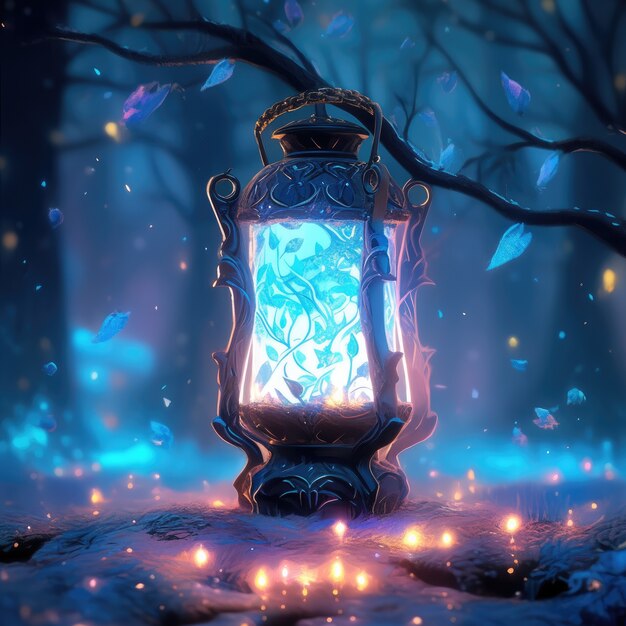 futuristic and fantastical light lamp design