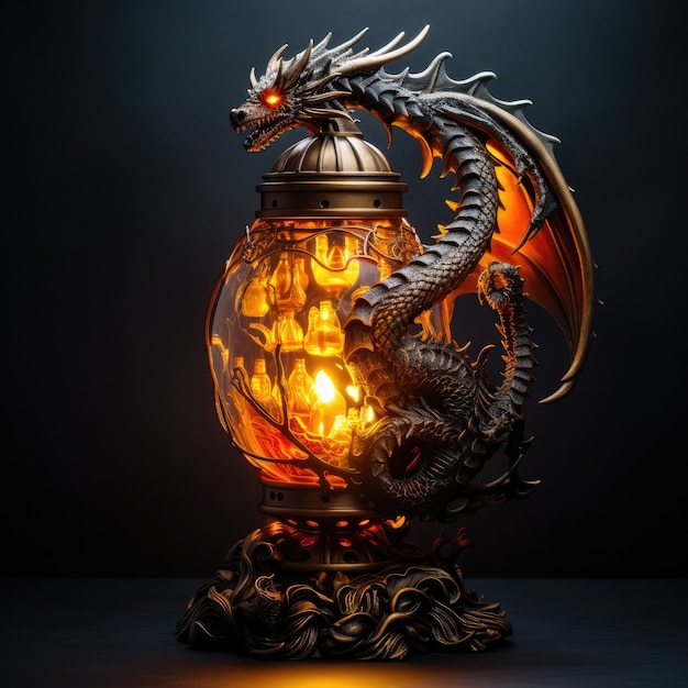 futuristic and fantastical light lamp design