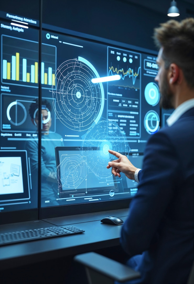 Free Photo futuristic technology  concept