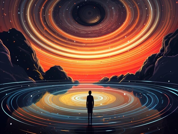 galaxy planets digital art