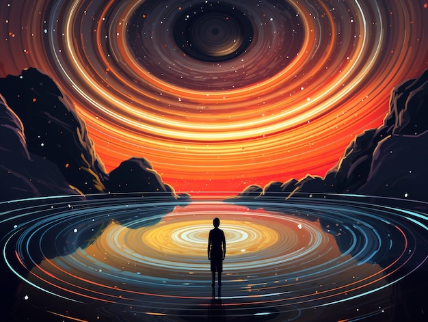 galaxy planets digital art
