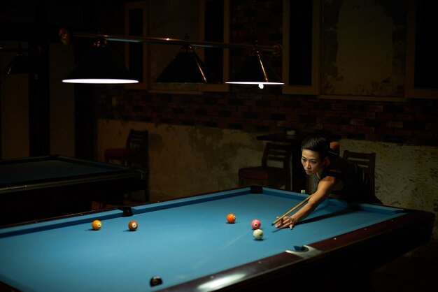 Game of billiard