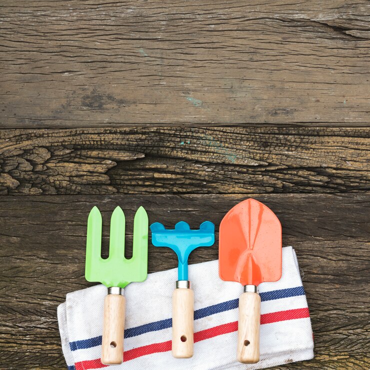 Free Photo gardening tools