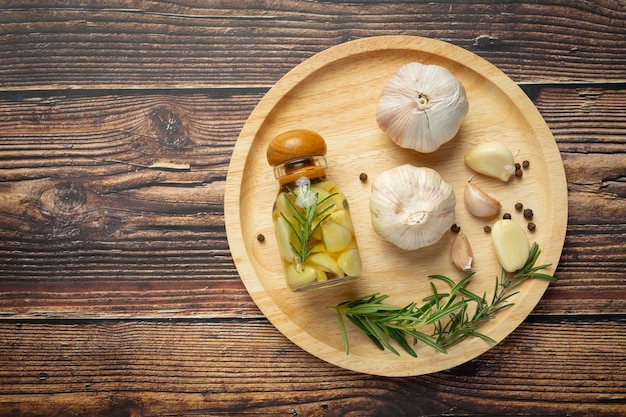 Garlic oil for treatment