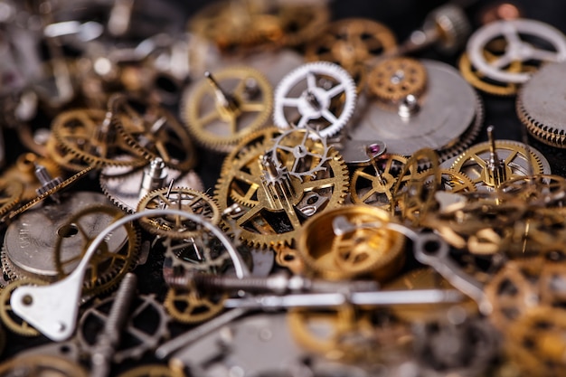 Gears on the table