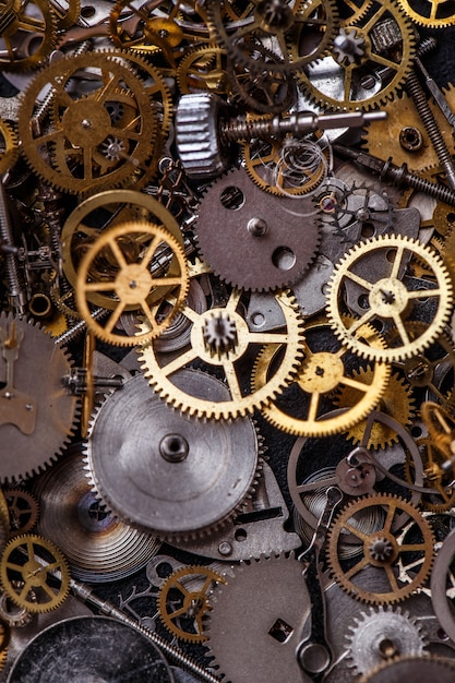 Gears on the table