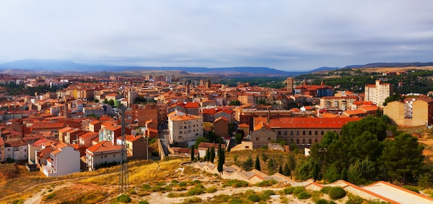 Free photo general view of teruel