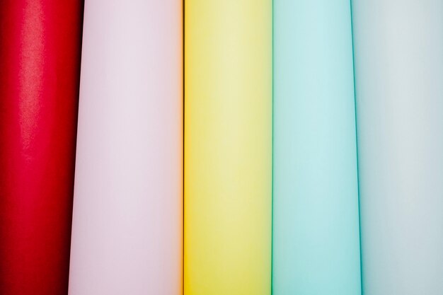 Gentle colors of paper sheet