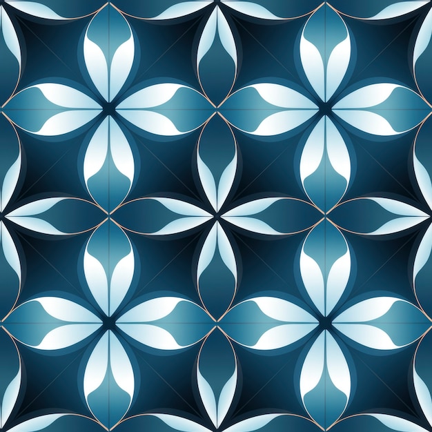 Geometric seamless pattern