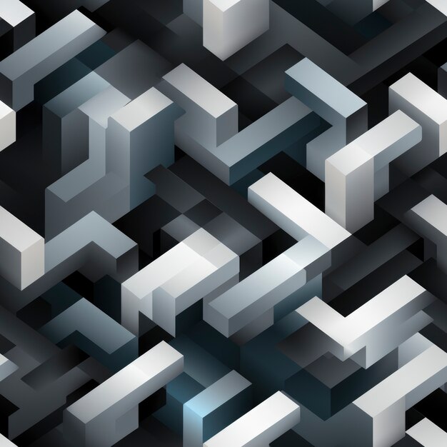 Geometric seamless pattern