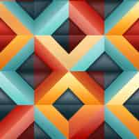 Free photo geometric seamless pattern