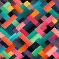 Free photo geometric seamless pattern