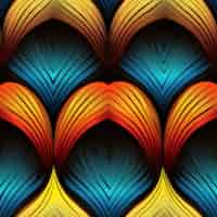 Free photo geometric seamless pattern