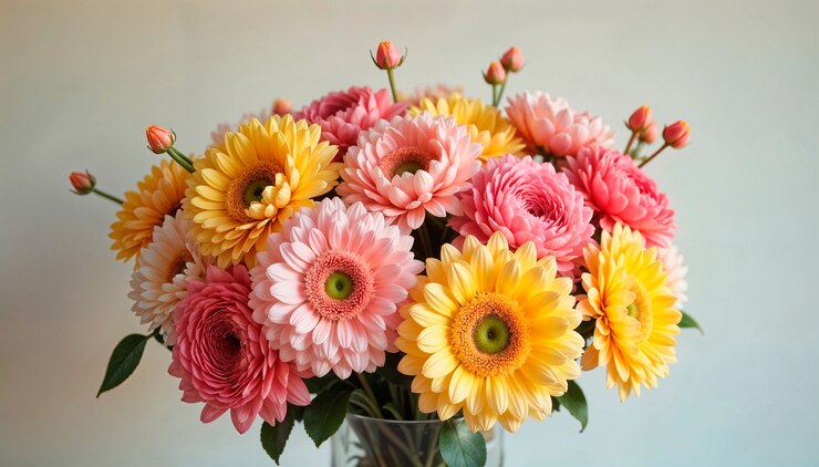 Free Photo gerbera daisy bouquet