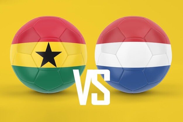 Ghana VS Netherlands Football